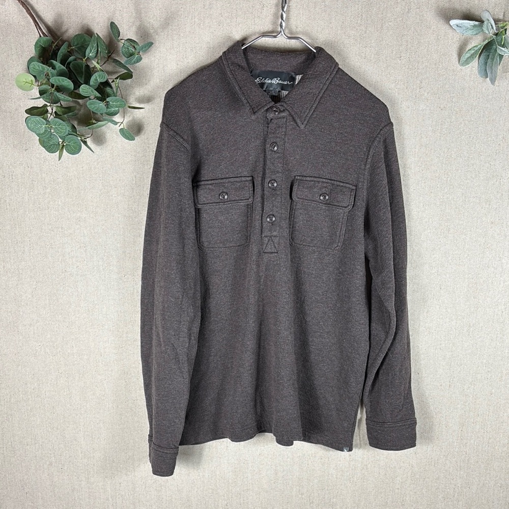 Eddie Bauer > Vintage Brown Men’s Pullover Large